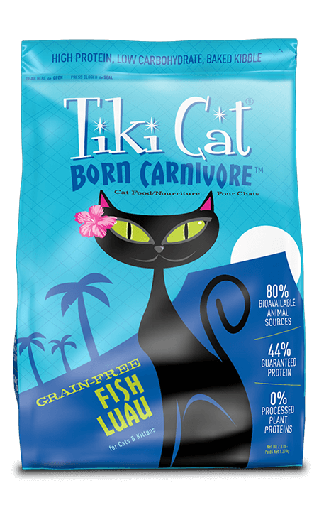 Tiki Cat Born Carnivore Fish Luau Dry Cat Food