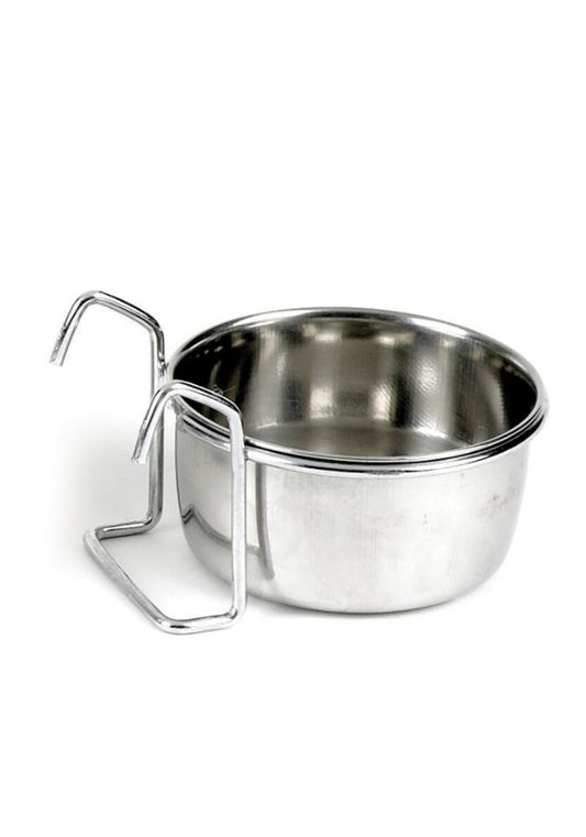 Classic Hook On Stainless Steel Coop Cup 150ml (75mm Dia)