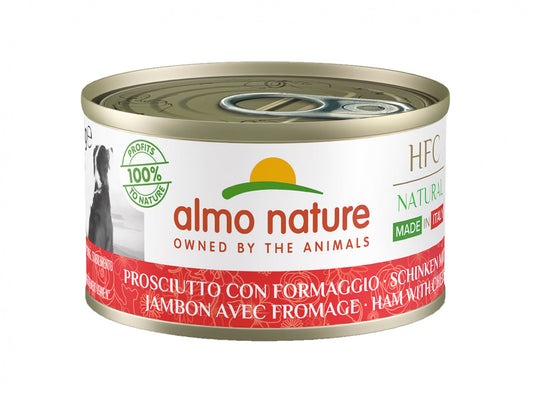 Almo Nature HFC Natural Wet Dog Food in Cans - Parmigiano - 95g