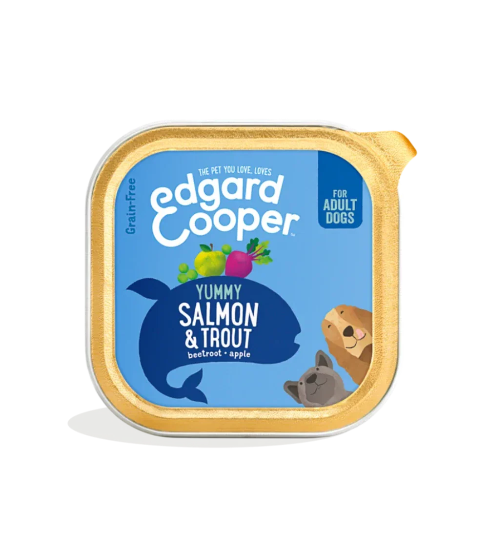 Edgard & Cooper Dog Wet Tin Salmon & Trout 400g