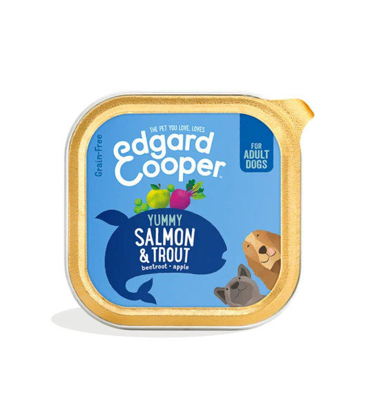 Edgard & Cooper Dog Wet Tin Salmon & Trout 400g