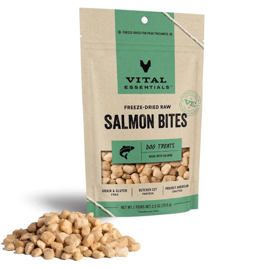 Wild Alaskan Salmon Freeze-Dried Grain-Free Dog Treats