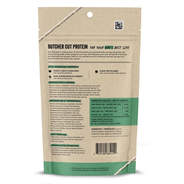 Wild Alaskan Salmon Freeze-Dried Grain-Free Dog Treats